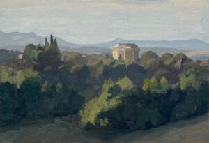 Artist: Joe Vinson, Title: IlForte Sangallo, Medium: Oil, Paper, Dimensions: 7 x 10 in, Date: 2015